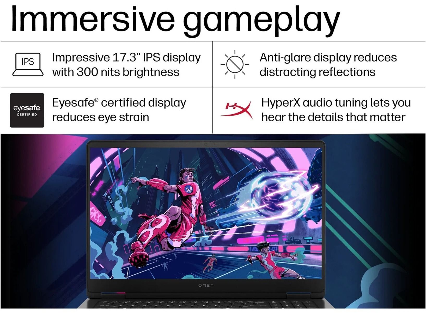 HP Omen 17-db0011na 17.3" Gaming Laptop AMD Ryzen 7 16GB RAM 1TB SSD RTX 4070