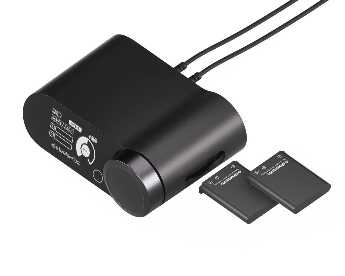 SteelSeries Arctis Nova Pro Wireless Headset ANC Dual USB Connections Spatial Audio