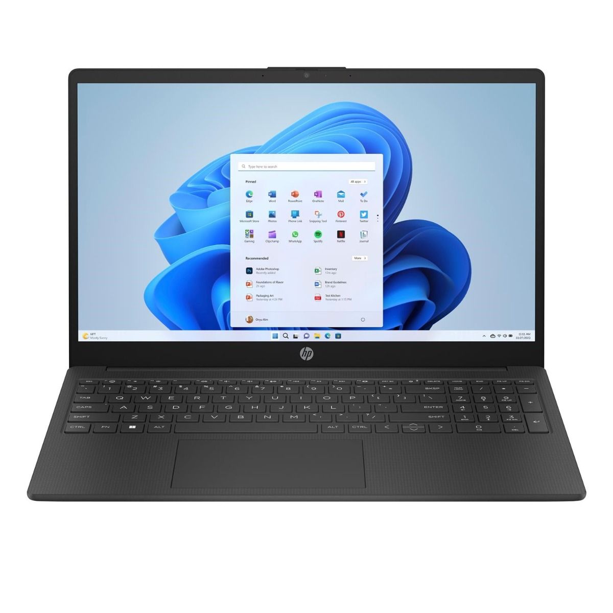 HP 15-fd0059na 15.6" Laptop Intel i3-N305 4GB RAM 128GB SSD Black