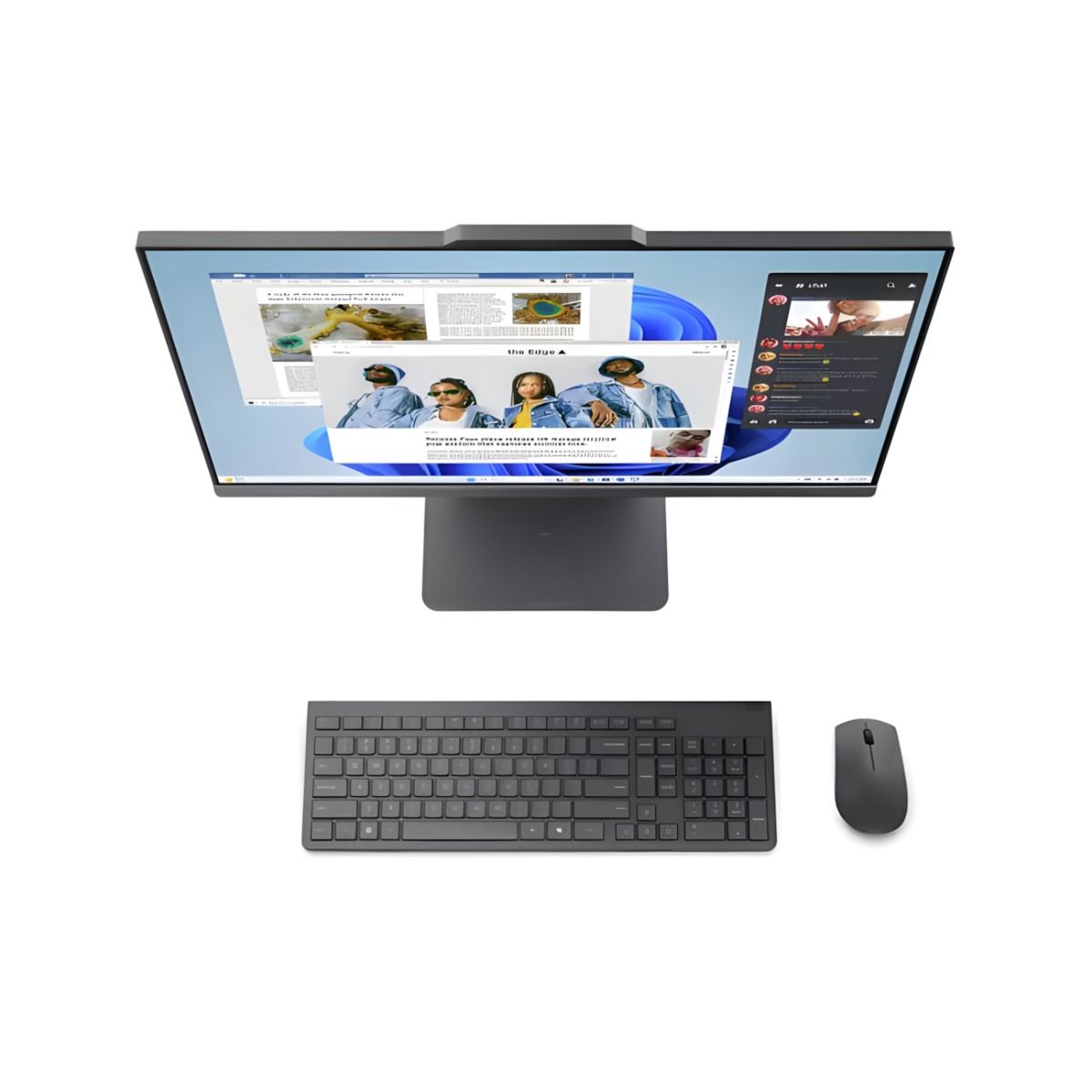 Lenovo IdeaCentre AIO 24ARR9 All-In-One Desktop PC AMD Ryzen 5 16GB RAM 512GB SSD