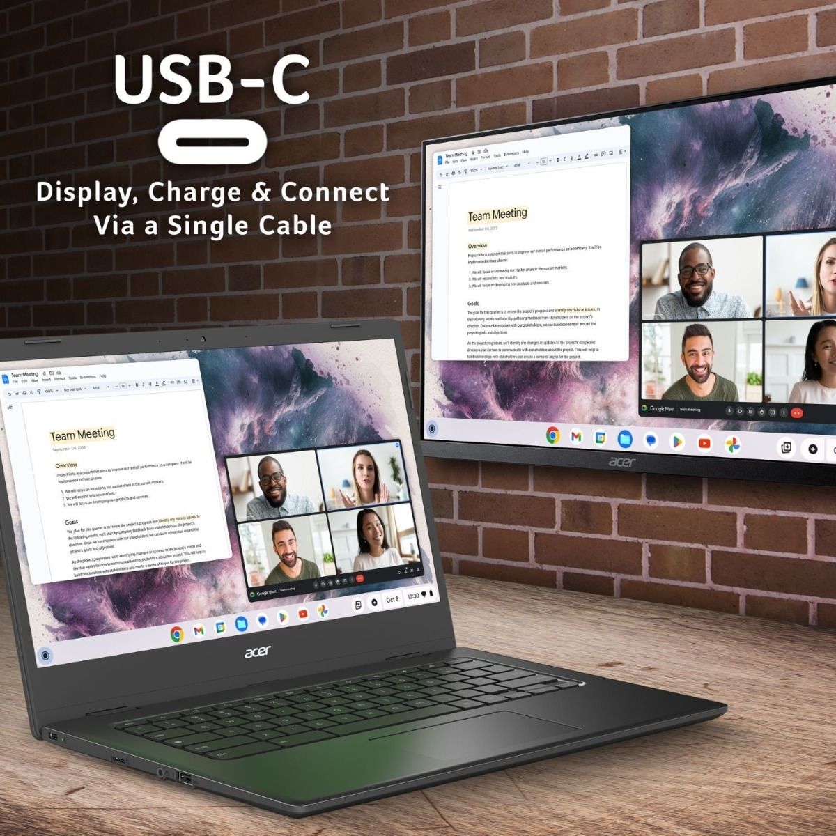 Acer Chromebook 314 14" FHD Laptop Intel N4500 4GB RAM 64GB Storage ChromeOS