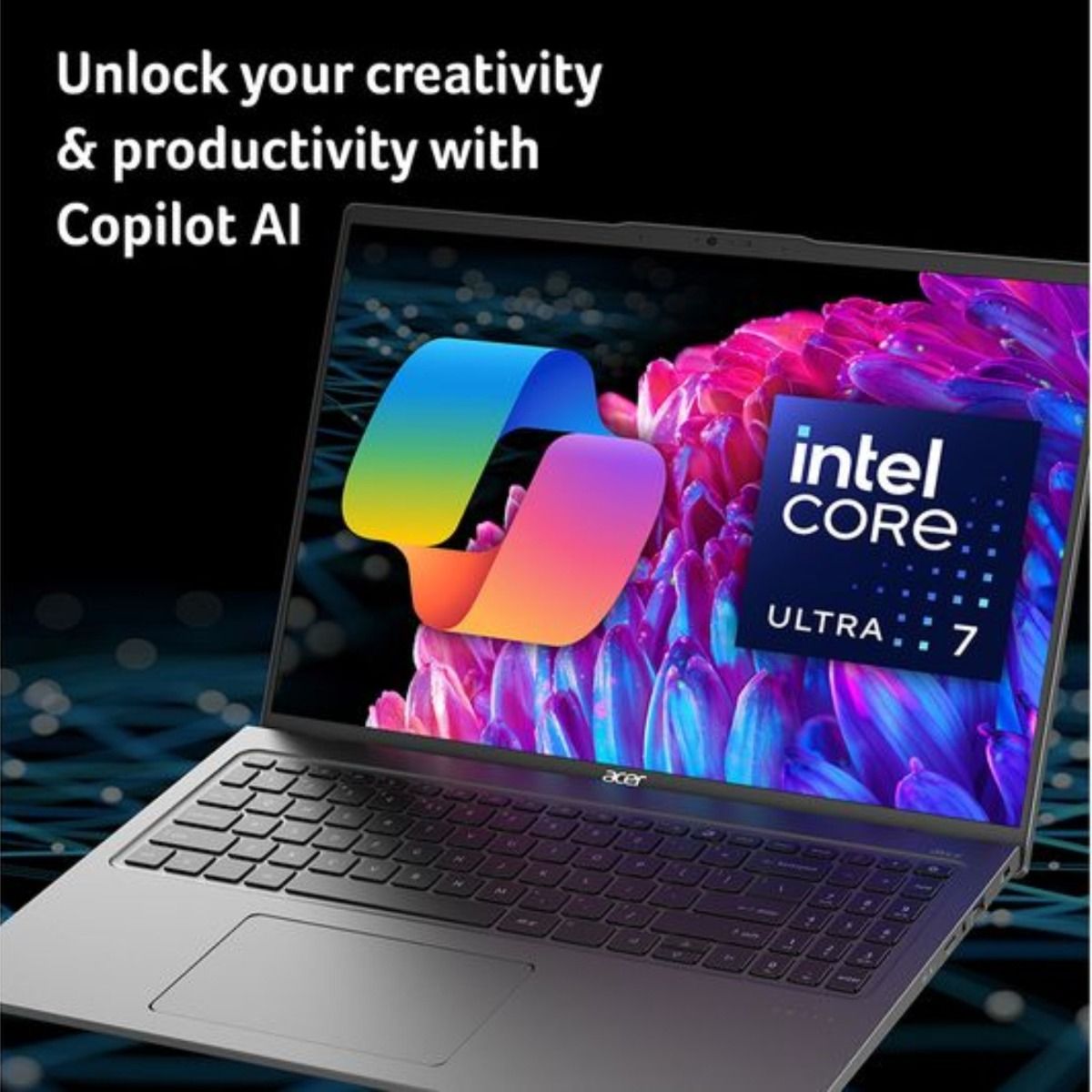 Acer Swift Go 16 SFG16 16" QHD+ OLED Laptop Core Ultra 7 32GB RAM 1TB SSD