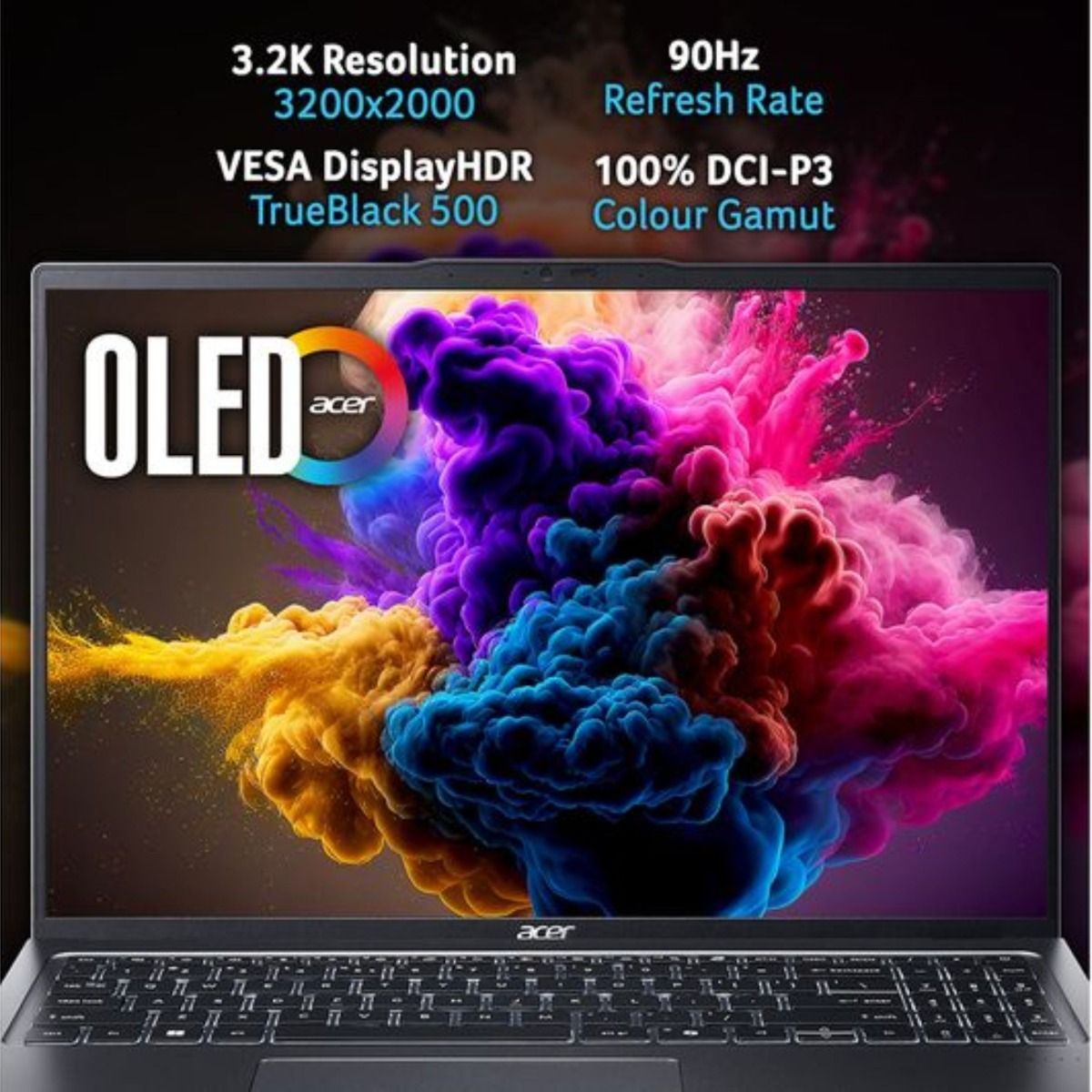 Acer Swift Go 16 SFG16 16" QHD+ OLED Laptop Core Ultra 7 32GB RAM 1TB SSD