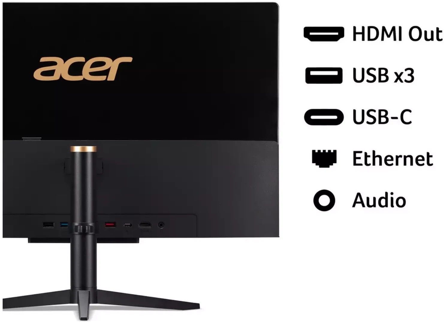 Acer Aspire C22-1610 21.5" FHD All-In-One Desktop PC Intel N100 8GB RAM 256GB SSD