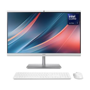 Acer Aspire C27-195ES All-in-One Desktop PC Intel Core Ultra 7 16GB RAM 1TB SSD White DQ.BMGEK.003