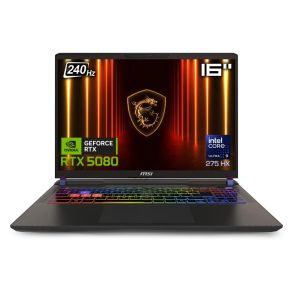 MSI Vector 16 HX AI Gaming Laptop Intel Core Ultra 9 32GB 1TB RTX 5080 Grey 9S7-15M352-006