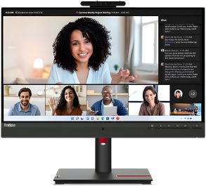 63D7UAT3UK Lenovo ThinkVision T24mv-30 23.8" Full HD Monitor with Built In 5MP Webcam