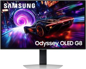 LS32FG816SUXXU Samsung Odyssey OLED G81SF 32" 4K Monitor 240Hz 0.03ms Silver
