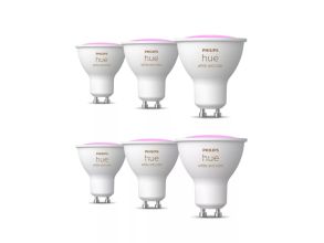 Philips Hue Ambiance White & Colour GU10 6 Pack