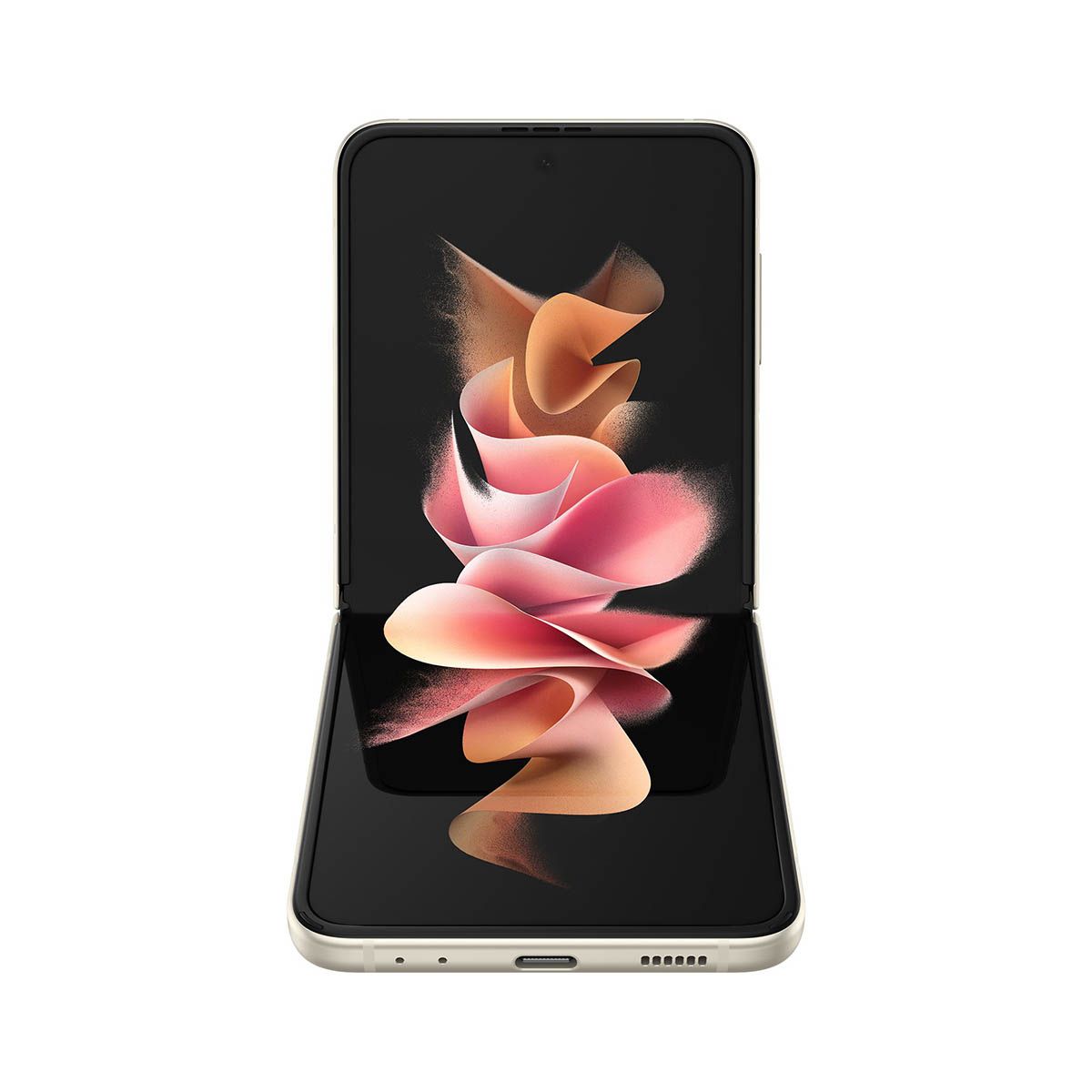 Samsung Galaxy Z Flip3 5G 256GB 5G 7.6" Folding Smartphone Cream