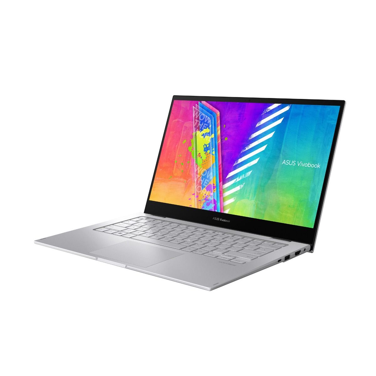 Asus Vivobook Go 14 Flip Laptop 2-in-1 Intel N4500 4GB RAM 128GB eMMC Silver