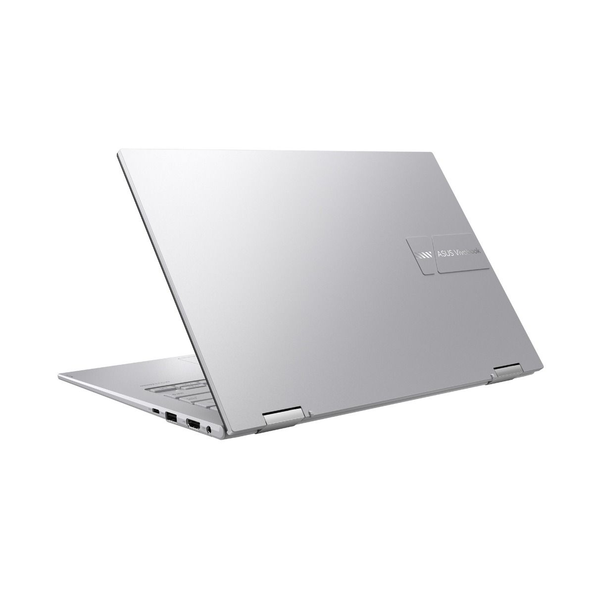 Asus Vivobook Go 14 Flip Laptop 2-in-1 Intel N4500 4GB RAM 128GB eMMC Silver