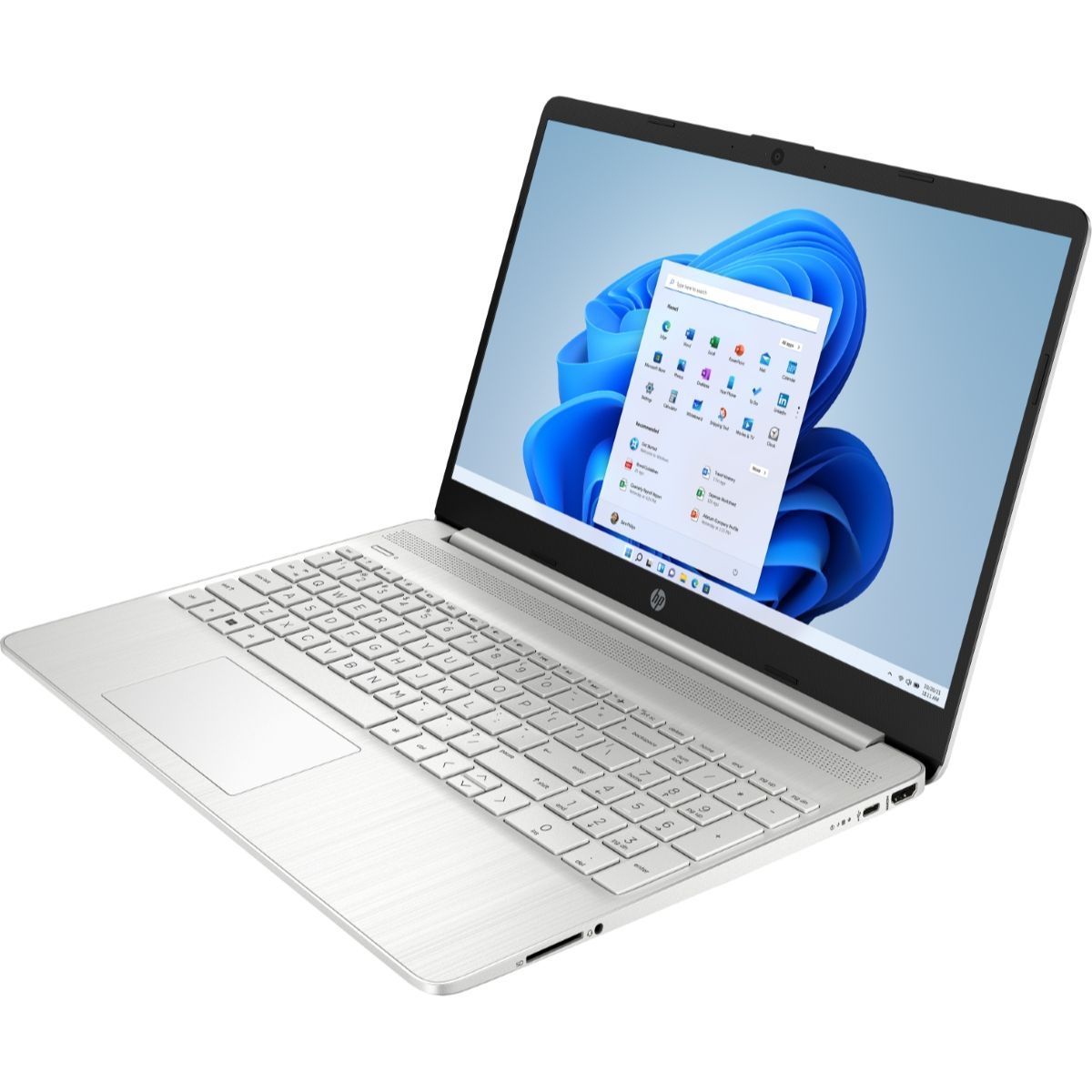 HP 15s-fq0028na 15.6" Laptop Intel Pentium Silver 4GB RAM 128GB SSD Silver