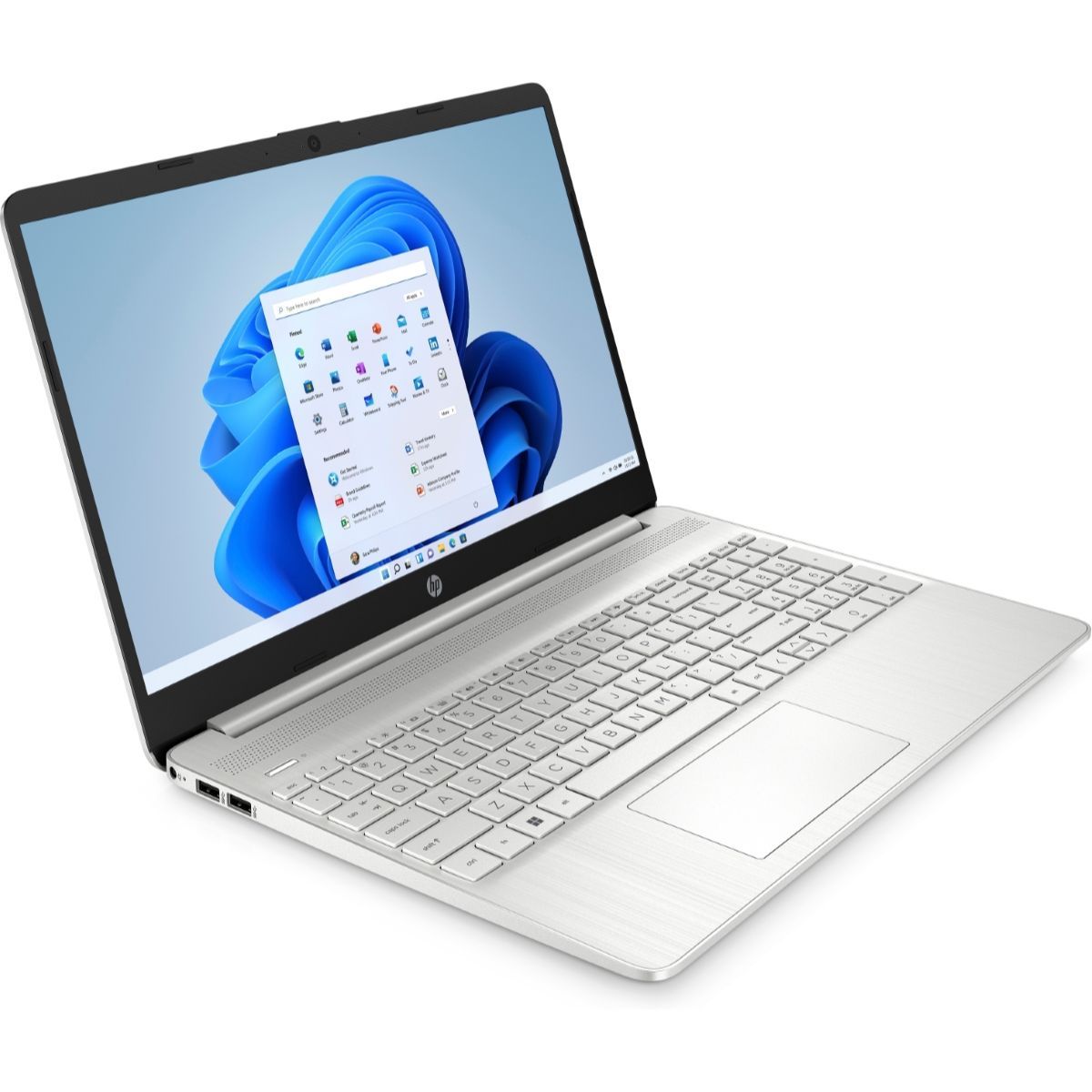 HP 15s-fq0028na 15.6" Laptop Intel Pentium Silver 4GB RAM 128GB SSD Silver
