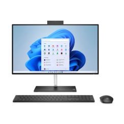 HP 24-ck0014na 23.8" All-in-One AIO Desktop PC Intel i5 12th Gen 8GB RAM 512GB SSD Black 6L2X2EA