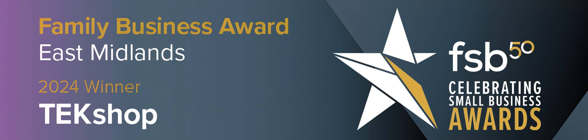 Homepage - Award Banner